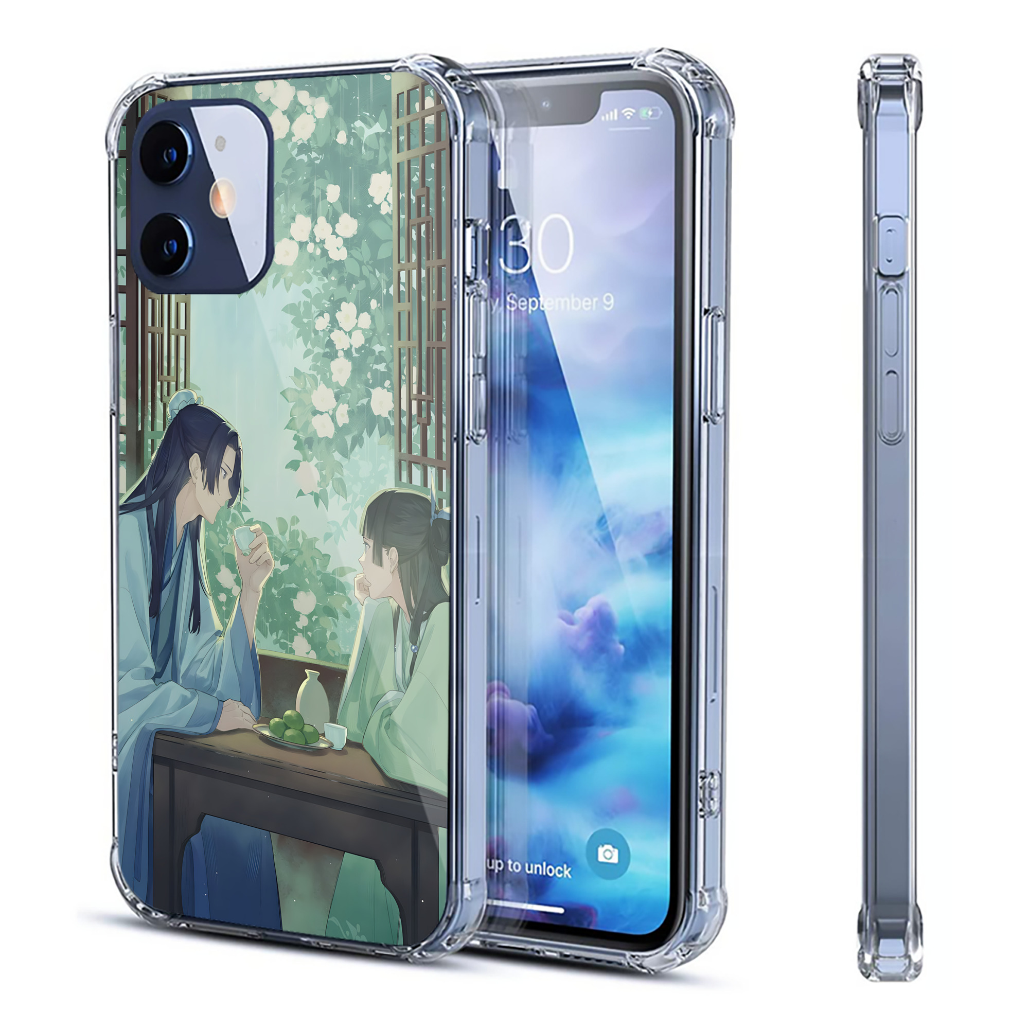 （画像用） 薬屋のひとりごと The Apothecary Diaries 【iPhone 12シリーズ対応】透明スマホケース（クリアソフトケース）